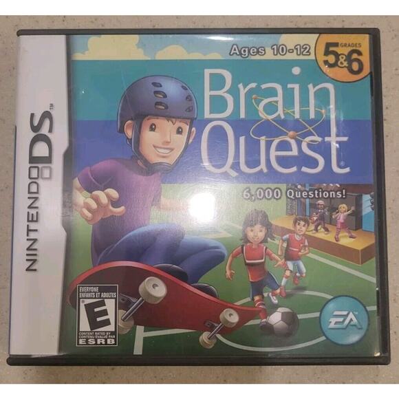 Brain Quest: Grades 5 & 6 - Nintendo DS - Video Game - VERY GOOD - Picture 2 of 5